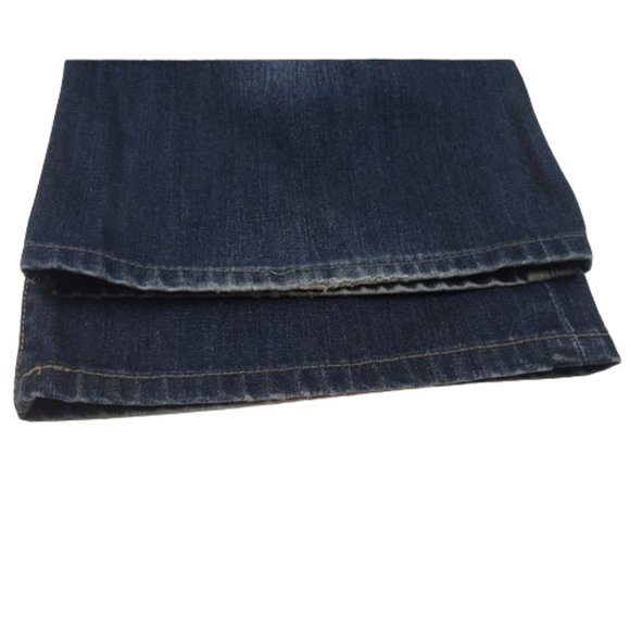 Marc Ecko Jeans Men's Well Hung Relaxed Boot 27" Inseam Med Wash Blue Denim - Picture 7 of 11